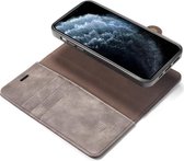 Apple iPhone 13 Mini Hoesje 2-in-1 Book Case en Back Cover Coffee