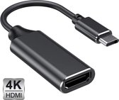 USB C HDMI | USB-C HDMI | USB-C HDMI voor Mac / Apple / Macbook / MacOS - 4K ULTRA HD 60 HZ - HDMI kabel naar USB-C