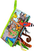 Jollybaby™ Teether Book | Bijtboekje | KnuffelBoekje | Jollybaby Jungle boekje