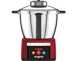 Magimix Cook Expert Inductie Foodprocessor - Cookprocessor met 12 Programma’s - Rood