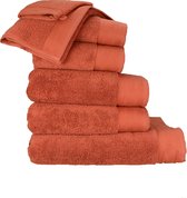 ARTG® Towelzz - DeLuxe - Gastenhanddoek - Set 10 stuks - 40 x 60 cm - 700 grams - Steen Rood - Brick Red