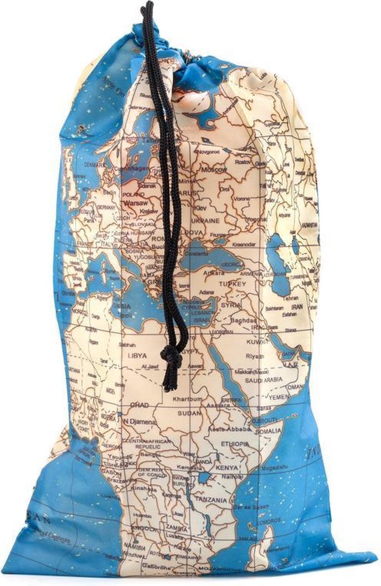 Kikkerland Travel Waszak - Set van 4 - Maps - Backpacken - Reizen Kikkerland Waszak - Ideaal voor onderweg - Travel accessoire