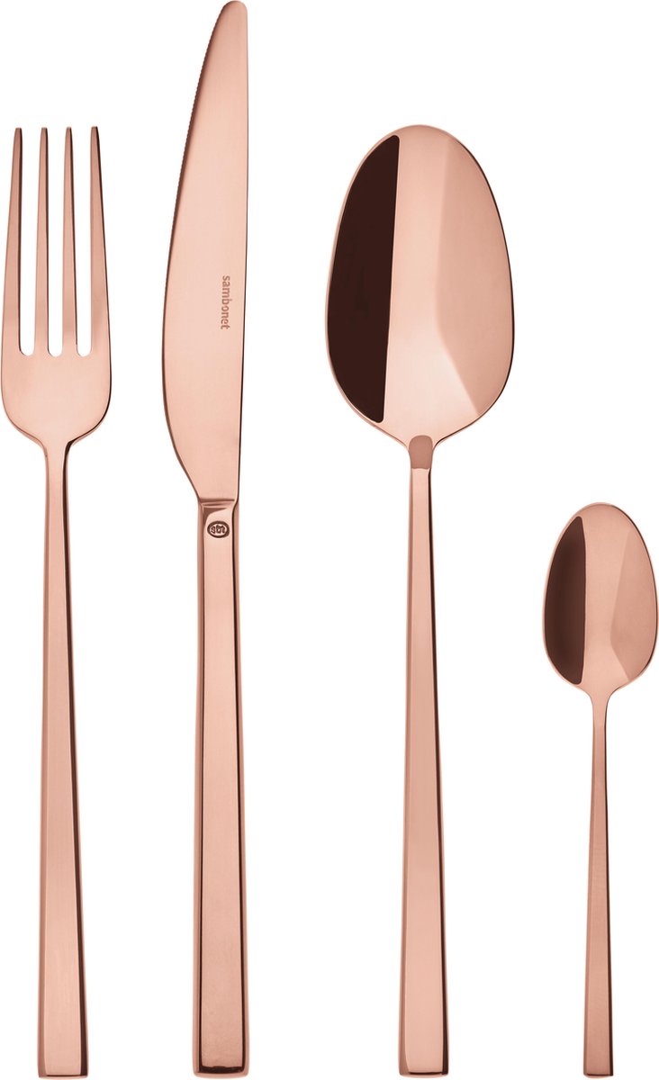 Sambonet Bestekset Rock Koper 24-delig