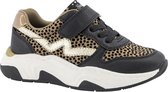 cupcake couture Zwarte chunky sneaker panterprint - Maat 28
