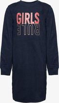 Ai-Girl meisjes sweat dress - Blauw - Maat 146/152
