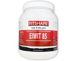 Fitshape Eiwit 85% Vanille - 750 gram - Eiwitshake