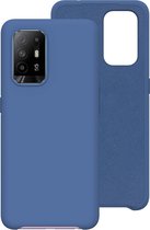 Oppo Silicon hoesje voor Oppo A94 - blauw