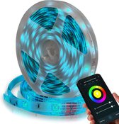 Happyment® LED strip 10 meter || Premium quality - Bestuurbaar met APP - Valentijn cadeautje voor hem - LED light strips - Met afstandsbediening
