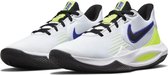 Nike Precision Sportschoenen - Maat 43 - Mannen - wit - zwrt - neon geel - blauw