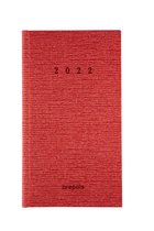 Brepols Agenda 2022 - Interplan - Corniglia - 9 x 16 cm - Rood