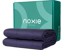 Noxie Premium Verzwaringsdeken 6 KG - Weighted Blanket - Katoen - 150x200cm - Blauw