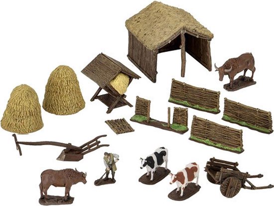 Thumbnail van een extra afbeelding van het spel 4D Settings: Medieval Farmer