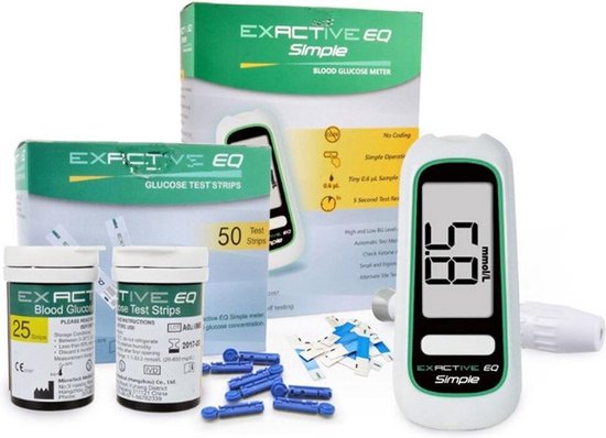 Glucosemeter Startpakket - Inclusief prikpen - Bloedsuikermeter - Inclusief  50 Glucose... | bol.com