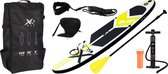 P2I Dragon Sports SUP – SUP Board – SUP board opblaasbaar – geel-wit 540 edition - met zitje - 320x76x15 cm