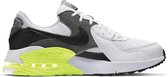 Nike Sneakers - Maat 44.5 - Mannen - zwart - wit - grijs - lime groen (neon)