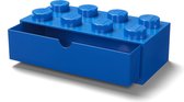 LEGO Iconic Bureaulade - Brick 8 - Stapelbaar - Blauw - 5.8L - 31,6cm x 15,8cm x 11,3cm