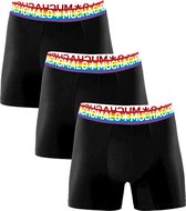 Muchachomalo 3-pack boxershort heren - Elastisch katoen - zachte waistband - Pride