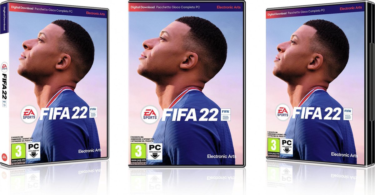 FIFA 22 PC Code In Box Games Bol