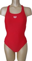 Arena W Team Fit Racer Back One Piece Dames Sportbadpak - Rood - Maat 42