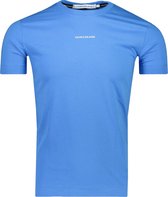 Calvin Klein T-shirt Blauw  - Maat XL - Heren - Herfst/Winter Collectie - Katoen