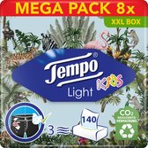 Tempo XXL Light box - Tissuebox - 8 x 140 tissues
