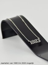 Ketting jaartal 2016 - Zilver