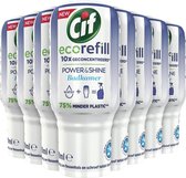 Cif Power & Shine Badkamer Eco Refill Capsule - 10 x 70 ml - Voordeelverpakking