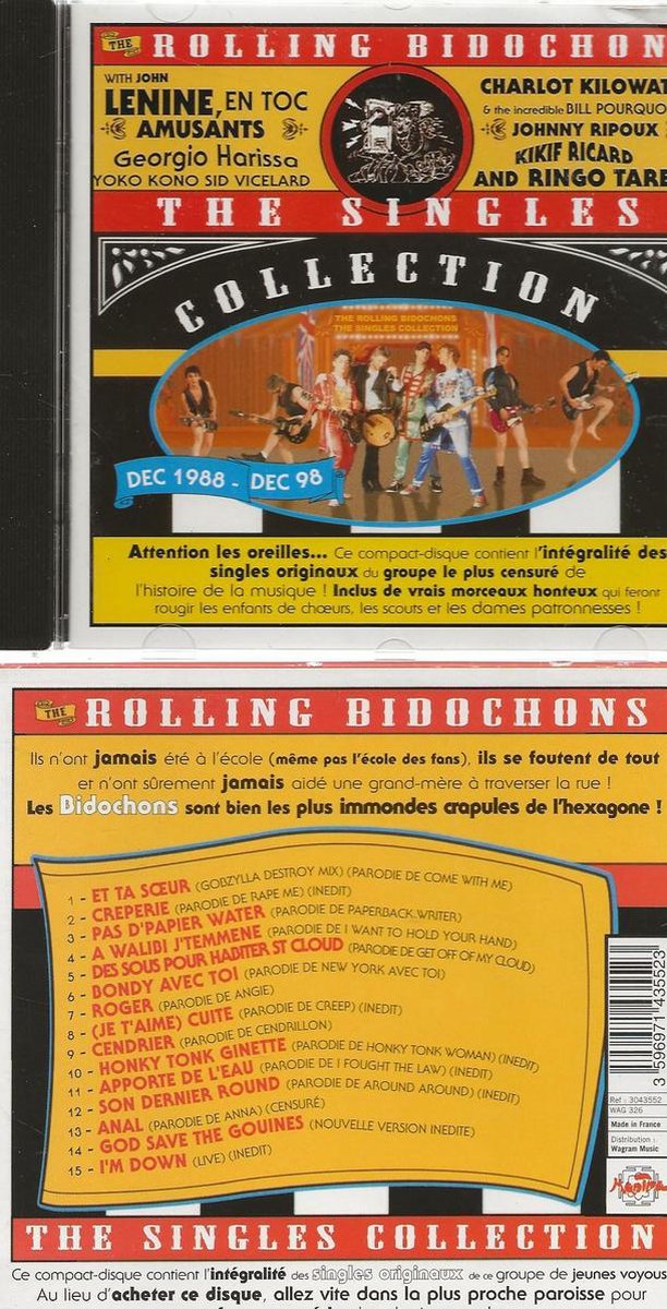 Rolling Bidophones, Singl
