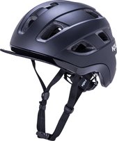 Fietshelm - E-bike helm - Kali Traffic Snorscooterhelm - Goedgekeurde helm Helmplicht - Matzwart - Maat S/M