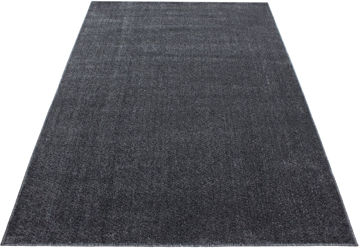 Laagpolig vloerkleed Ata - grijs - 200x290 cm