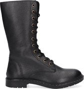 Apples & Pears B0010712 Veterboots - Laarzen Met Veters - Meisjes - Zwart - Maat 31