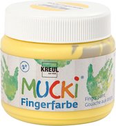 Vingerverf - Geel - Kreul - Mucki - 150ml