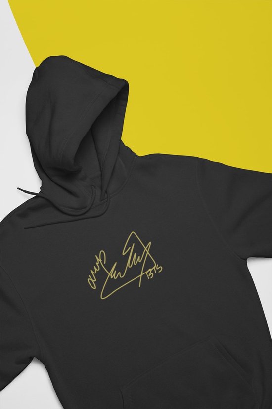 BTS Jimin Signature Hoodie for fans | Army Dynamite | Love Sign | Unisex Maat M