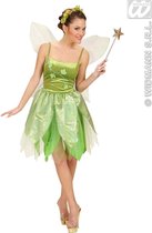 Widmann - Tinkerbell Kostuum - Bosfee Tinkerbell Kostuum Vrouw - Groen - Medium - Carnavalskleding - Verkleedkleding