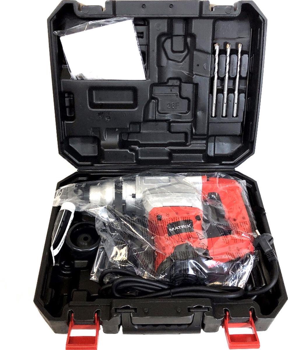 Marteau Perforateur Burineur + Burins Et Forets Inclus + Mallette