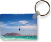 Sleutelhanger - Kitesurfen in Fuerteventura - Uitdeelcadeautjes - Plastic