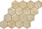 Keramische tegel Basaltic Marrón Mosaic 26,5x39 - Woodson and Stone - woestijnzand