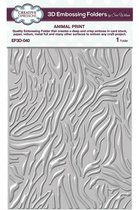 Creative Expressions 3D Embossing Folder - Dierenprint - A5