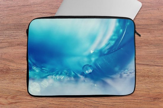 Etui pour ordinateur portable 13 pouces 34x24 cm - Structure ou fond Ressorts - Etui pour Macbook & Laptop Fond Ressorts avec rosée - Etui pour ordinateur portable avec photo