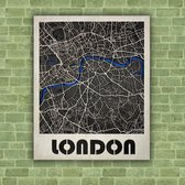 Plaatsplattegrond Stadsplattegrond 3D London Standaard