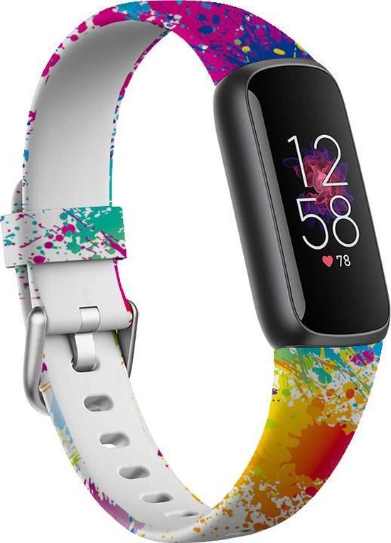 YONO Fitbit Luxe Bandje - Siliconen – Confetti