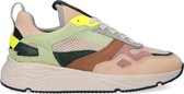 Sacha - Dames - Beige dad sneakers met multicolor details - Maat 38