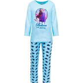 Frozen meisjes pyjama - Believe - Blue  - 92  - Blauw