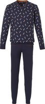 Pastunette Junior Socks Jongens Pyjamaset - dark blue - Maat 128