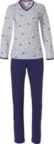 Rebelle Stars Vrouwen Pyjamaset - Dark Blue - Maat 42