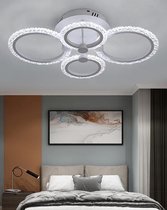 LED plafondlamp 3 in 1 kleur 4 cirkel vorm 36W dimbaar
