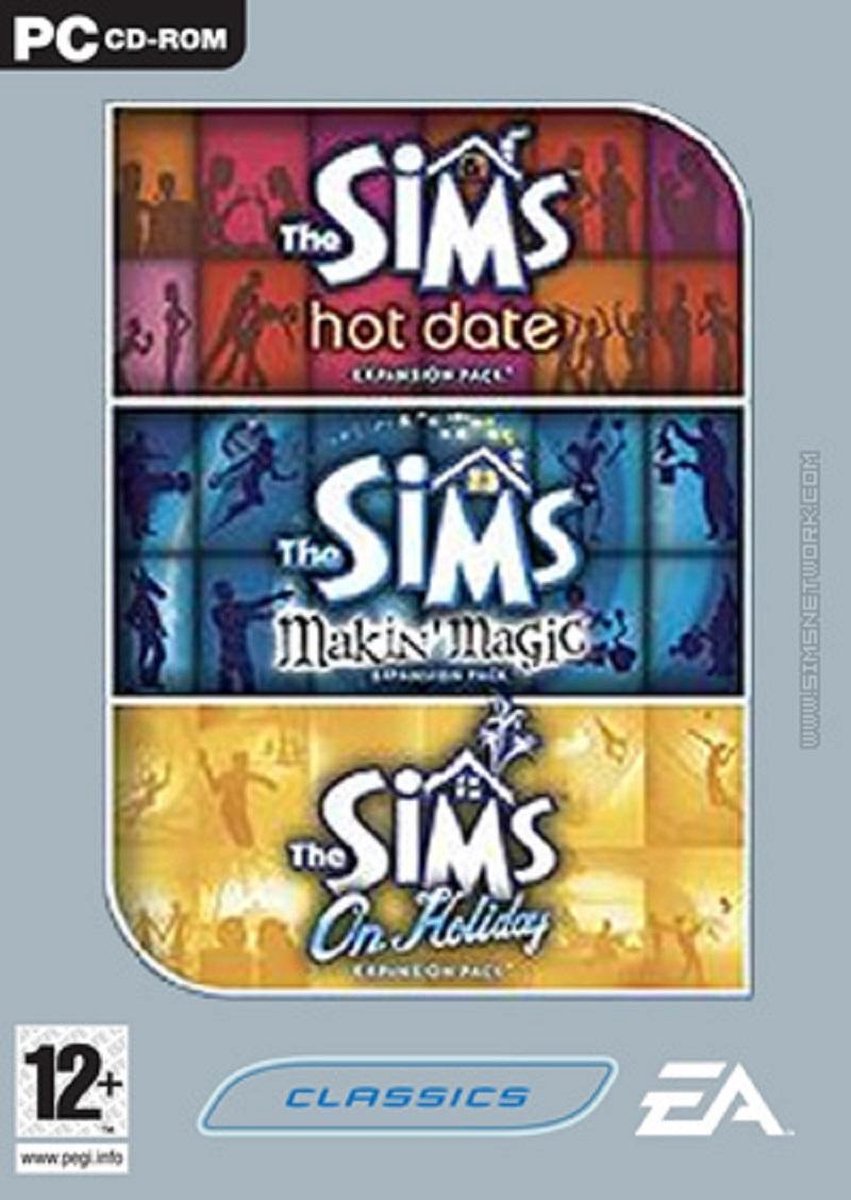 The sims Hot date / Op vakantie / Abracadabra Bundel (Nederlands