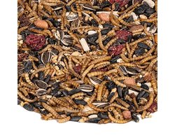 The bird family® - Strooivoer Excellent Meelworm en Fruit - 9 kg
