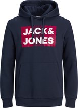 Jack & Jones Hoodie Play navy (Maat: 3XL)