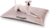 Brunolie Henry hondenmand - hondenmat - wasbaar - orthopedisch  - slipvrij  - ademend - traagschuim - maat M (80 x 10 x 55 cm)